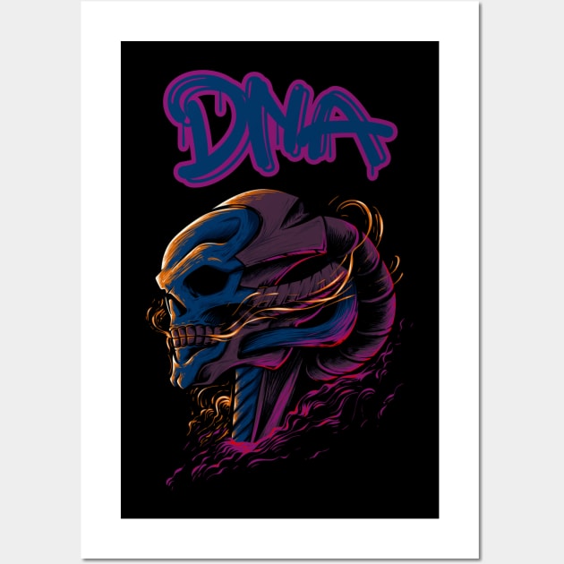 DNA #102 Wall Art by DNA Tees